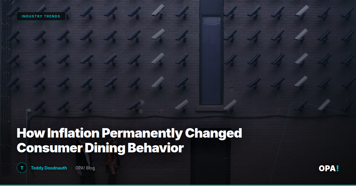 How Inflation Permanently Changed Consumer Dining Behavior