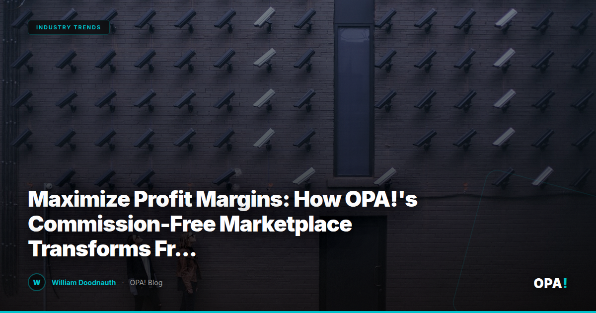 Maximize Profit Margins: How OPA!'s Commission-Free Marketplace Transforms Franchise Strategies with Data-Driven POS Integration and First-Party Ordering Solutions