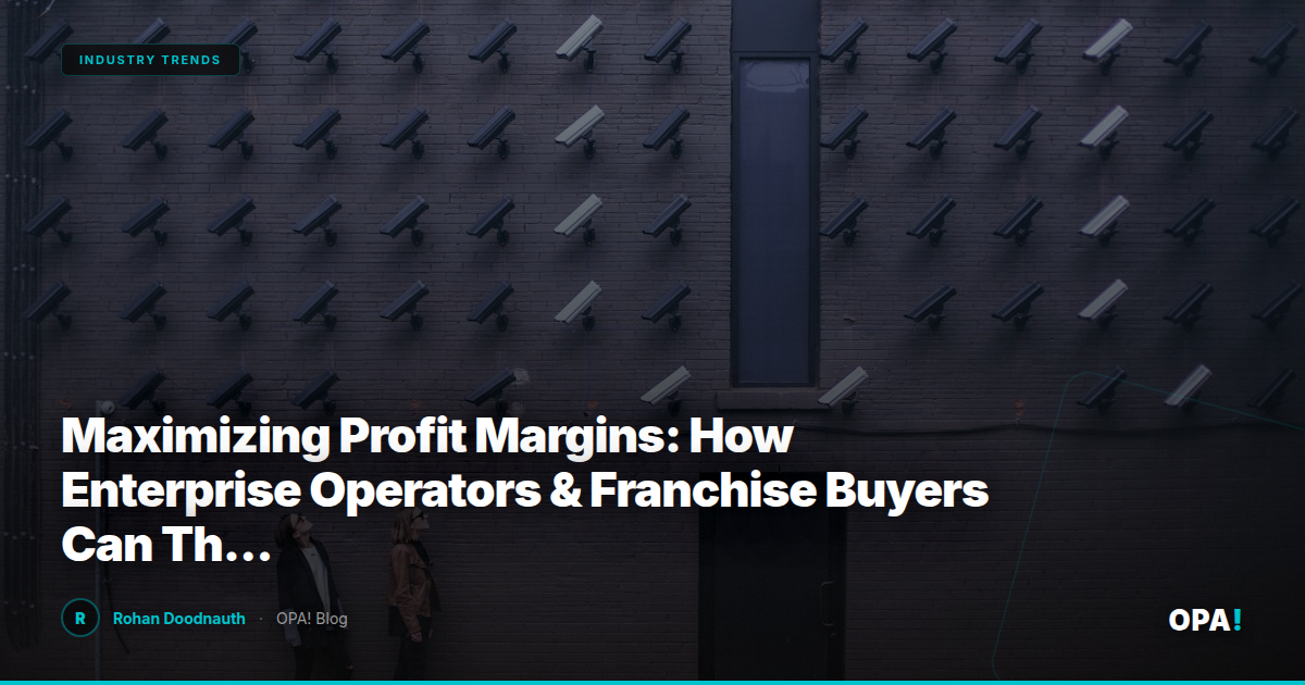 Maximizing Profit Margins: How Enterprise Operators & Franchise Buyers Can Thrive With Commission-Free Restaurant Marketplaces