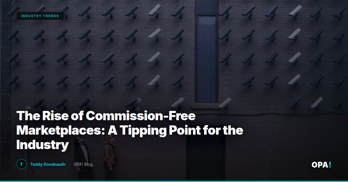 The Rise of Commission-Free Marketplaces: A Tipping Point for the Industry