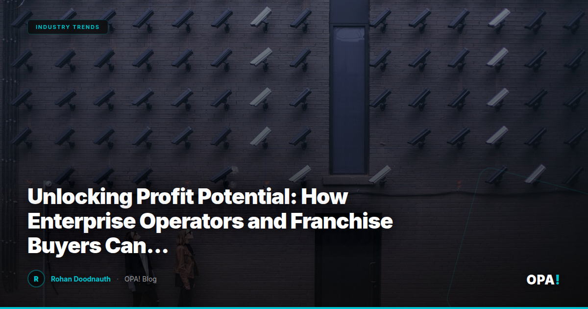 Unlocking Profit Potential: How Enterprise Operators and Franchise Buyers Can Thrive with OPA!'s Commission-Free Marketplace and Integrated POS Solutions